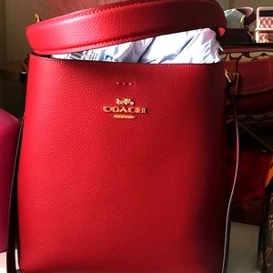 Coach bucket bag
